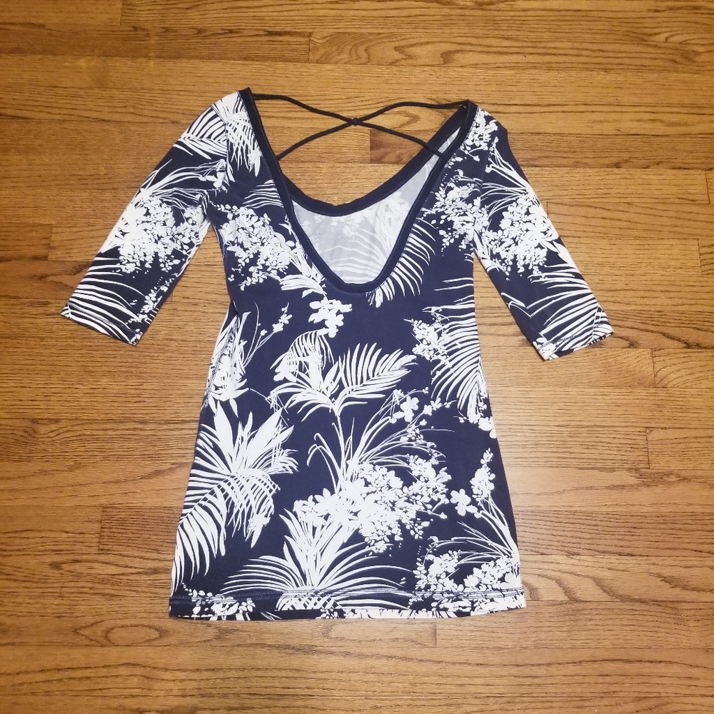 Hollister tropical print mini dress - Picture 7 of 12